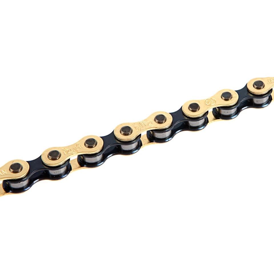 Izumi Chain V Super Toughness 1/8" Chain, Gold/Black