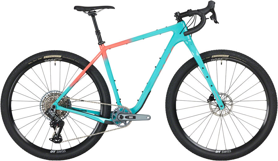 Salsa Cutthroat C Rival GX AXS Transmission Bike - 29", Carbon, Teal Fade, 56cm