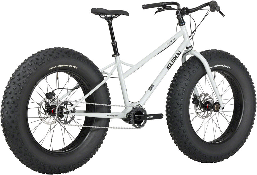 Surly Moonlander Fat Tire Bike - 24", Steel, Lunar Dust Gray, Small