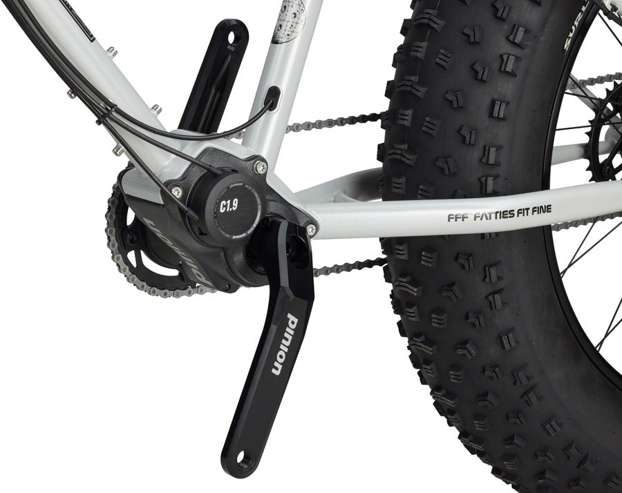 Surly Moonlander Fat Tire Bike - 24", Steel, Lunar Dust Gray, X-Large