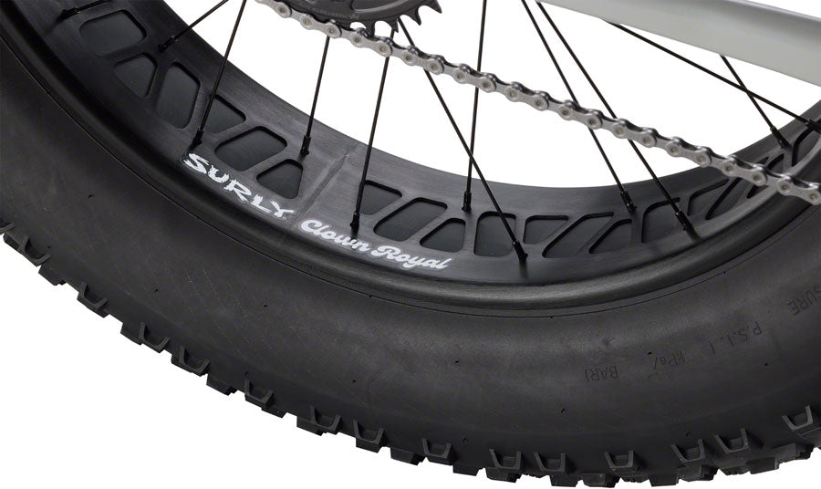 Surly Moonlander Fat Tire Bike - 24", Steel, Lunar Dust Gray, Small