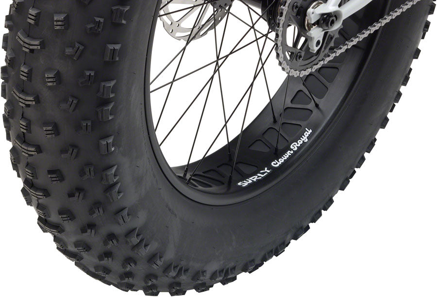 Surly Moonlander Fat Tire Bike - 24", Steel, Lunar Dust Gray, Small