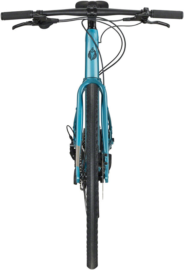 Salsa Confluence Flat Bar Cues 11 Ebike - 700c, Aluminum, Dark Cyan, X-Large