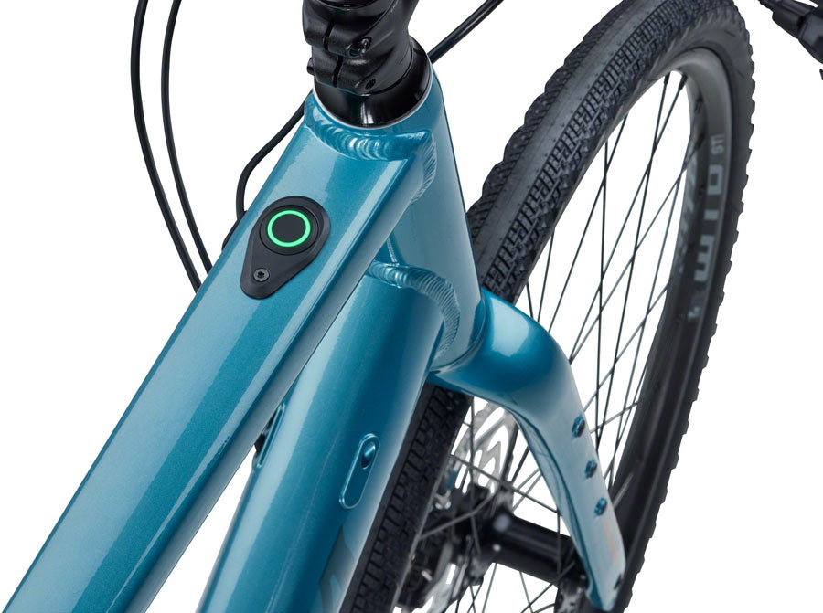 Salsa Confluence Flat Bar Cues 11 Ebike - 700c, Aluminum, Dark Cyan, X-Large