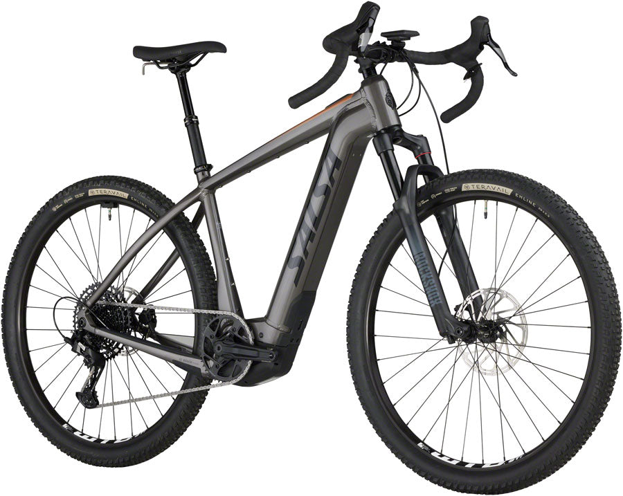 Salsa Tributary Apex Eagle SUS Ebike - 29", Aluminum, Charcoal, Medium