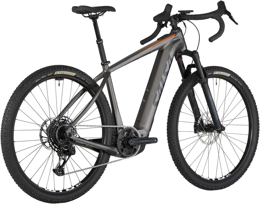 Salsa Tributary Apex Eagle SUS Ebike - 29", Aluminum, Charcoal, X-Small