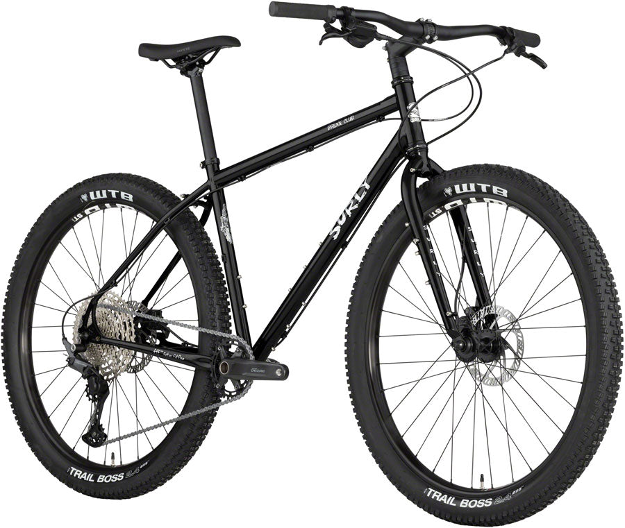 Surly Bridge Club 27.5" Bike 27.5", Steel, Black, Small