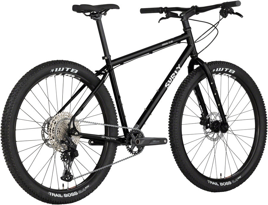 Surly Bridge Club 27.5" Bike 27.5", Steel, Black, Small