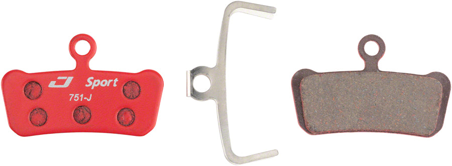 Jagwire Mountain Sport Semi Metallic Disc Brake Pads For Sram Guide Rsc, Rs, R, Avid Trail