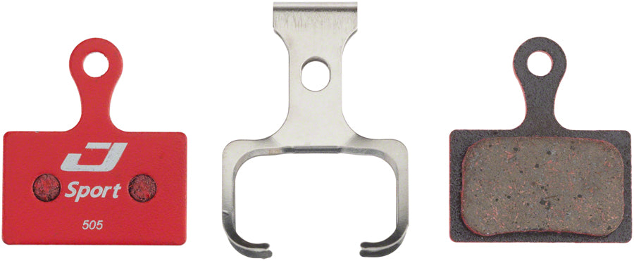 Jagwire Sport Semi-Metallic Disc Brake Pads - For Shimano Dura-Ace 9170, Ultegra R8070, 105 R7070, GRX RX810, Box/25 Pairs