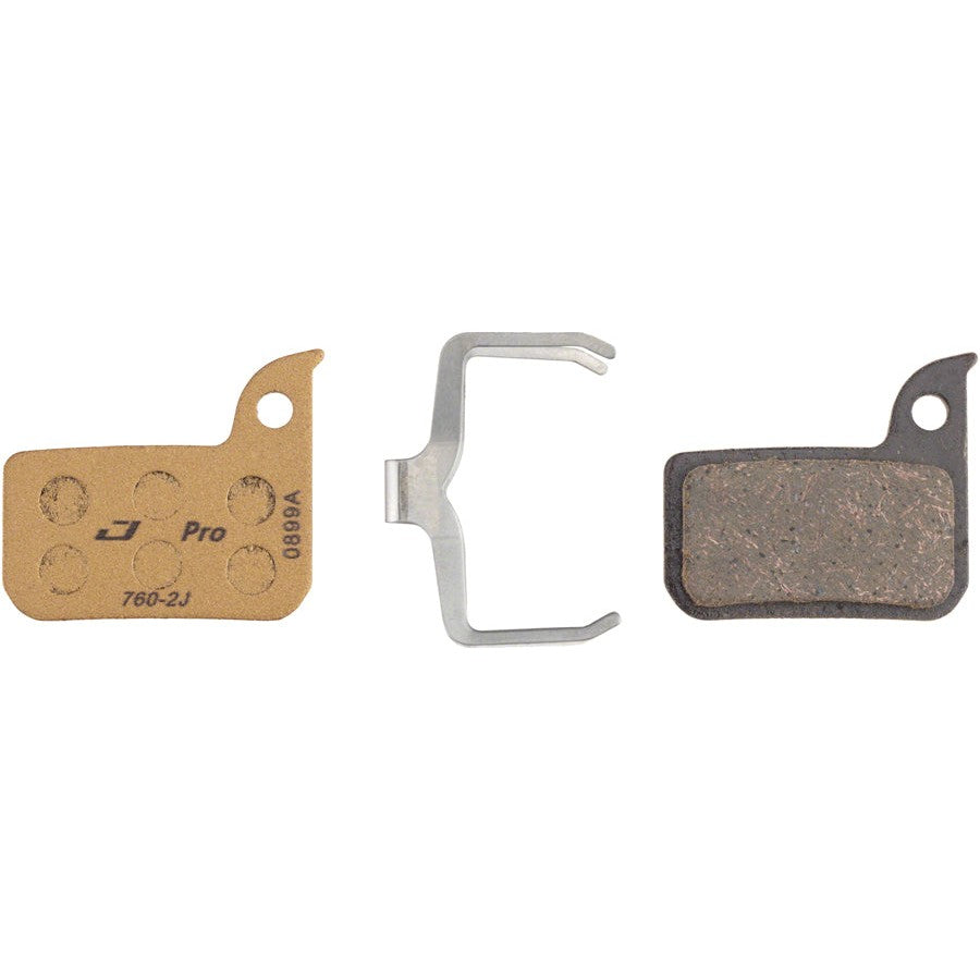 Jagwire Pro Alloy Backed Semi-Metallic Disc Brake Pads for SRAM Red 22 B1, Force 22, CX1, Rival 22, S700 B1, Level Ultimate (square)