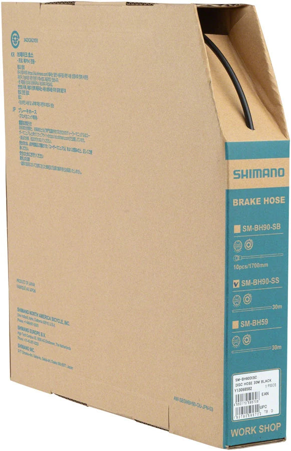 Shimano SM-BH90-SS Bulk Hydraulic Disc Brake Hose Roll, 30m, Black