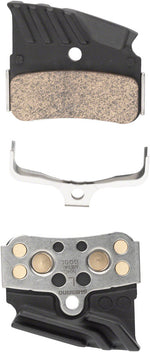 Shimano N04 C Mf Disc Brake Pads And Springs Metal Compound, Finned Alloy And Stainless Steel Back Plate, One Pair