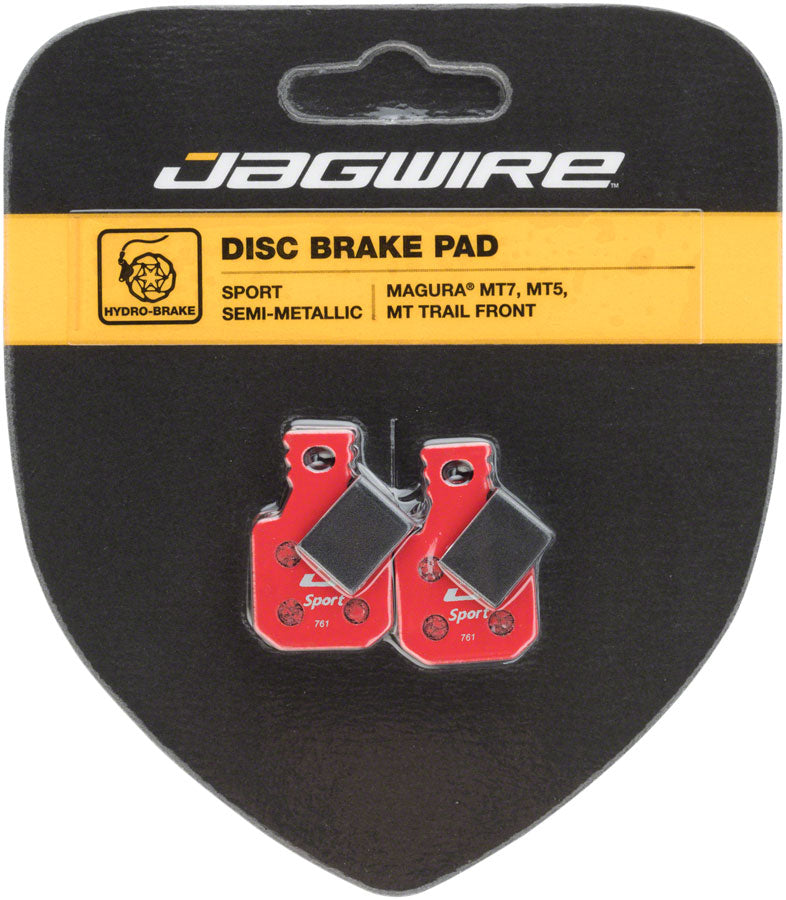 Jagwire Sport Disc Brake Pads For Magura Mt7, Mt5, Mt Trail Front
