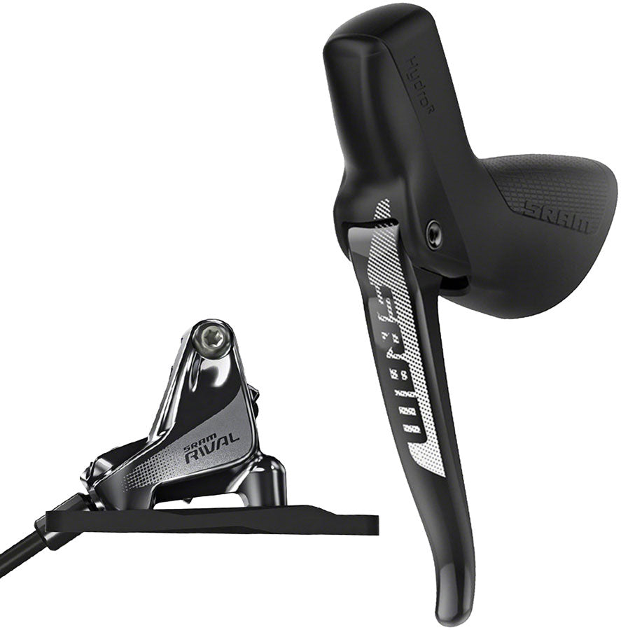 Sram Rival 1 Disc Brake And Lever Left/Front, Hydraulic, Flat Mount (No Offset) , Black, A1