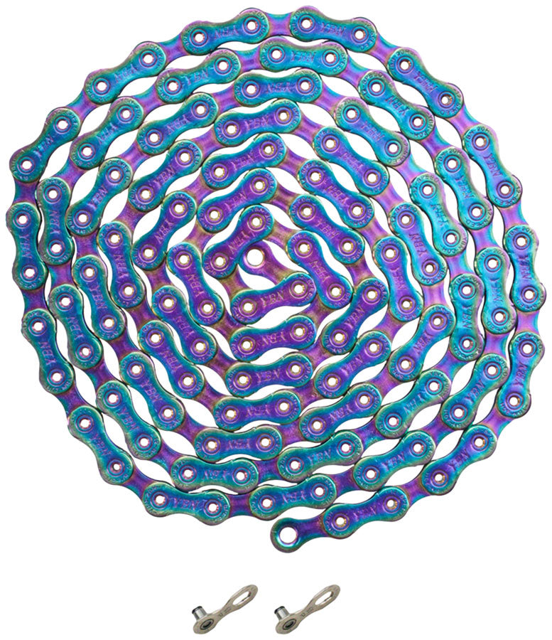 Ybn Ti Nitride Chain 12 Speed, 126 Links, Rainbow