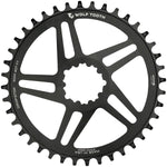 Wolf Tooth Direct Mount Chainring 40t, Sram Direct Mount, For Sram 3 Bolt, 6mm Offset, Drop Stop B, Flattop Compatible, Black