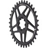 Wolf Tooth Elliptical Direct Mount Chainring, 34t, SRAM 8-Bolt 3mm Offset, Drop-Stop B, Black