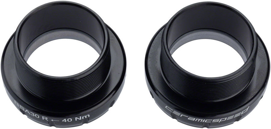 CeramicSpeed BSA29 MTB Bottom Bracket - BSA (English Thread), SRAM DUB MTB, Black