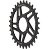 Wolf Tooth Direct Mount Chainring, 32t, Race Face / Easton Cinch Boost 3mm Offset, Drop-Stop ST for Shimano 12-Speed HG+, Black