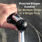 E NE Crane Brass Bell: Stealth Black