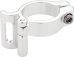 Problem Solvers Braze On Adaptor Clamp 31.8mm Slotted Silver