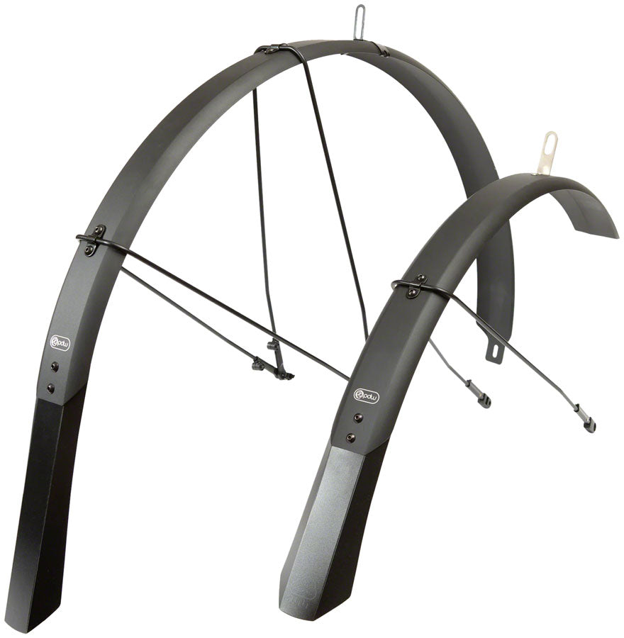 Portland Design Works Full Metal Fenders - 27.5 x 2.5, Black