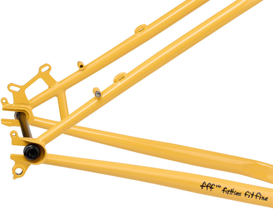 Surly Ice Cream Truck Fat Bike Frameset - 26", Steel, Warm Cheese, Medium