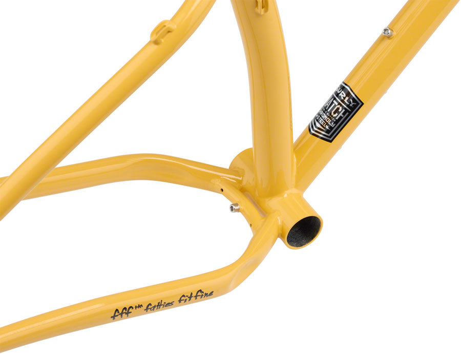 Surly Ice Cream Truck Fat Bike Frameset - 26", Steel, Warm Cheese, Medium