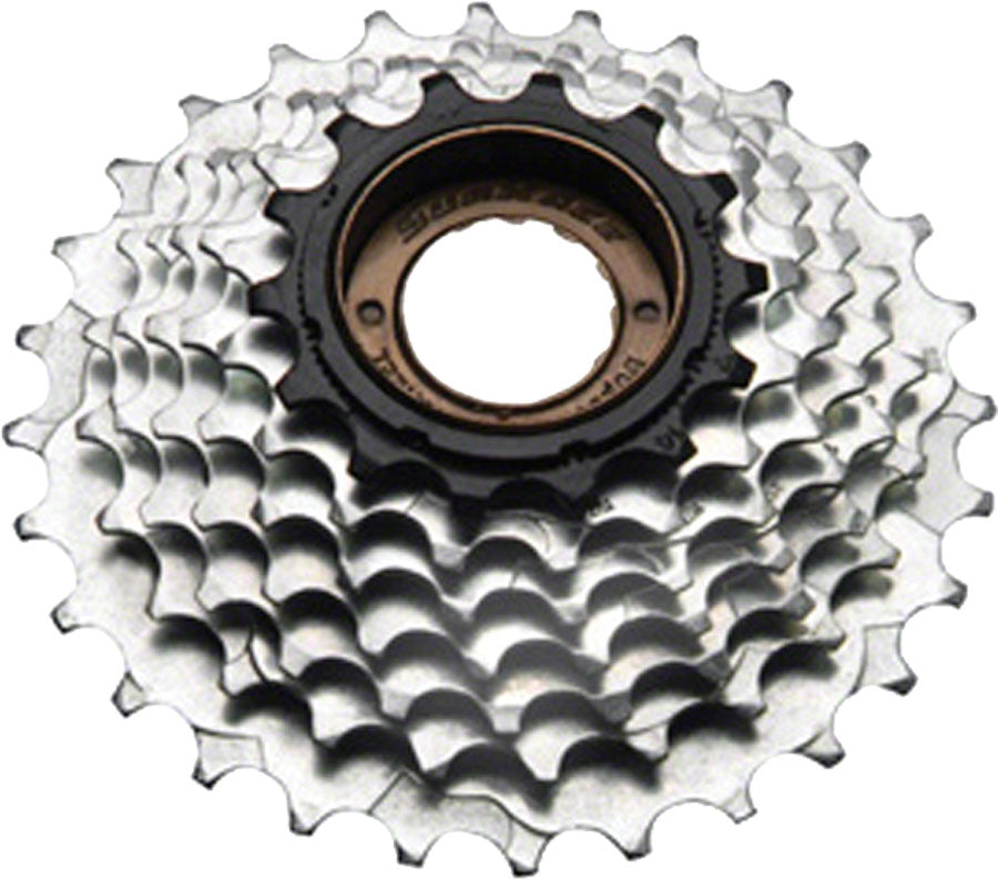 Sun Race M2 A 6 Speed Freewheel 14 28t, Chrome/Black