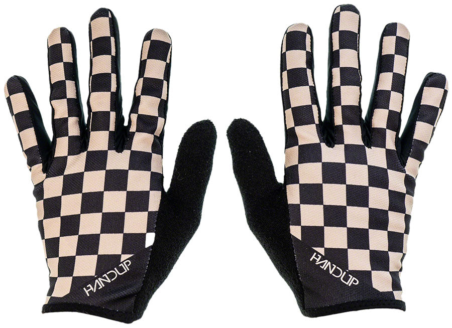 Handup Most Days Gloves - Checkered Black/Tan