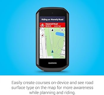 Garmin Edge 1050 Premium Cycling Computer, OS, Vivid Display
