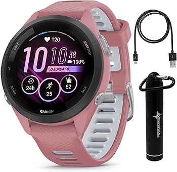 Garmin Venu 2S GPS Smartwatch 1.1in Rose Gold/White