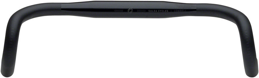Salsa Cowbell Deluxe Drop Handlebar Aluminum, 31.8mm, 40cm, Black