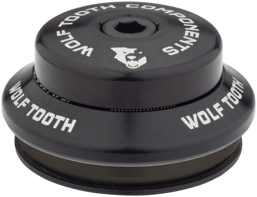 Wolf Tooth Performance Headset - IS41/28.6 Upper 7mm Stack Raw Silver