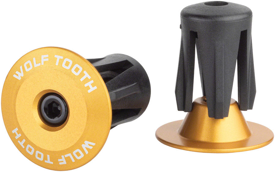 Wolftooth Bar End Plug Gold