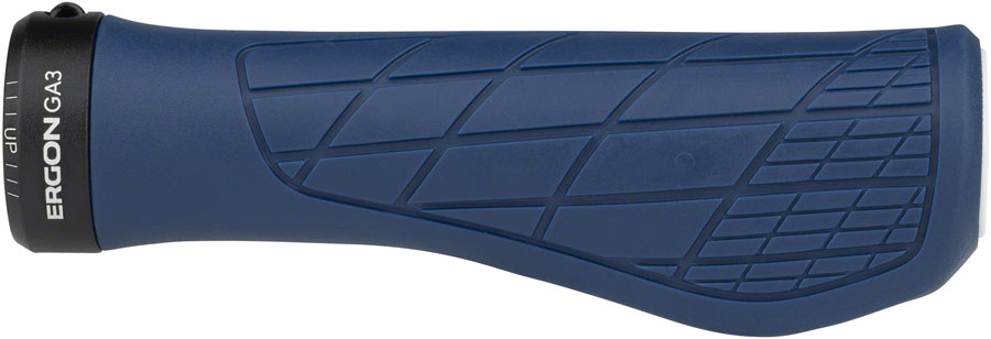 Ergon Ga3 Grips Nightride Blue, Lock On, Small