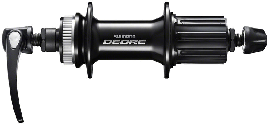 Shimano Deore FH-M6000 Rear Hub - QR x 135mm, Center-Lock, 11spd, Black, 32H