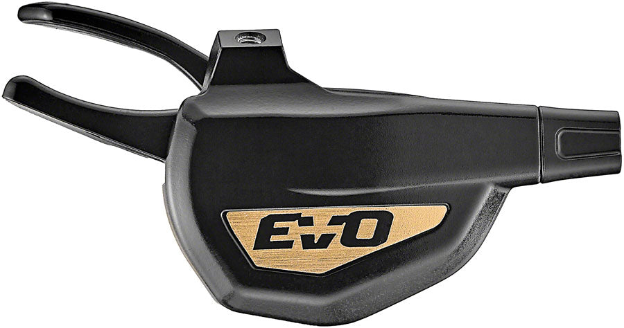 TRP SL-M9050-12R EVO Shifter - Rear 12-Speed With Discrete Clamp MatchMaker Compatible 2400mm Shift Cable Black/Gold