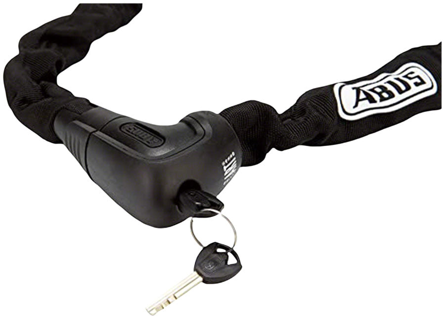 Chain Lock Steel O Chain 9809 K/140 9mm Square Bk (4.6')
