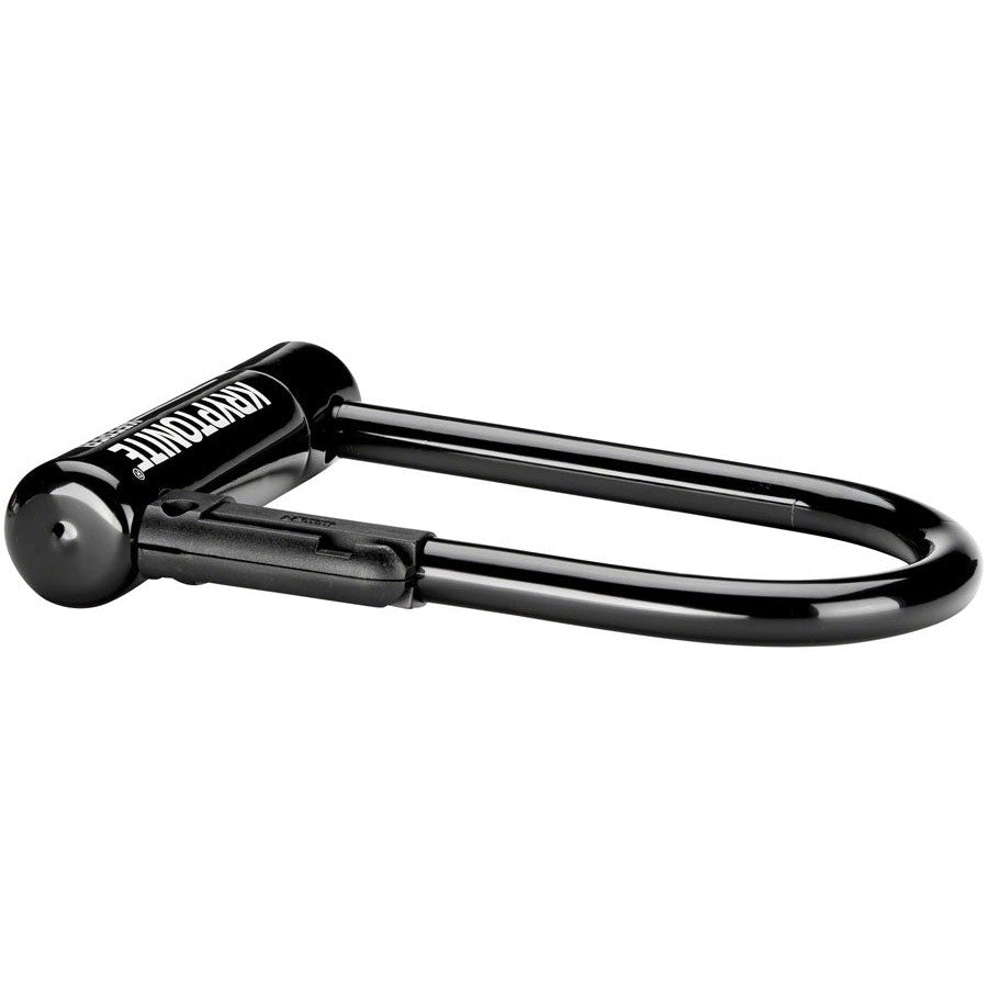 Kryptonite Keeper U Lock 3.25 X 6", Keyed, Black, Includes Bracket (square)