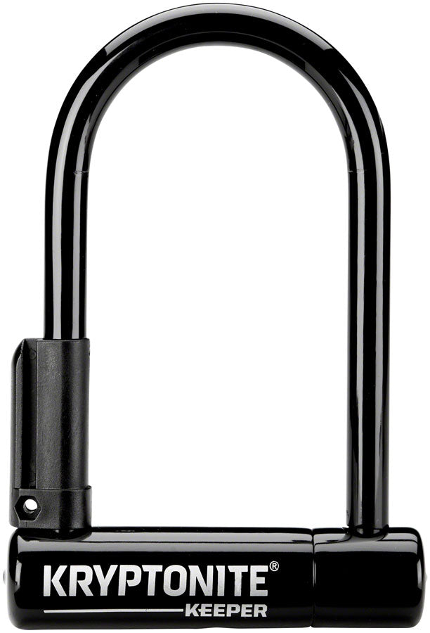 Kryptonite Keeper U Lock 3.25 X 6", Keyed, Black, Includes Bracket