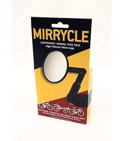 Mirrycle Mountain Bike Handlebar End Mirror
