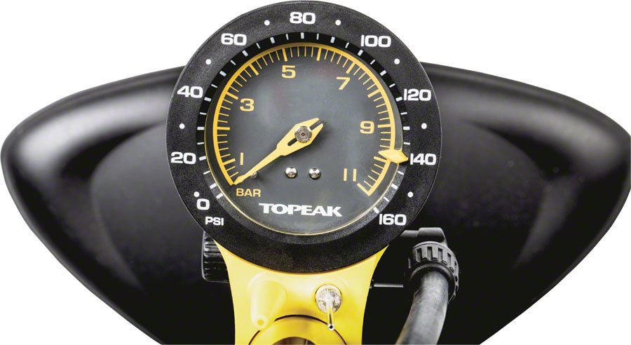 Topeak Joe Blow Sport Iii Floor Pump, Yellow