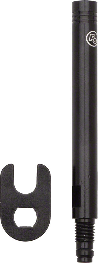 Problem Solvers Presta Valve Extender: Removable Core 50mm Black