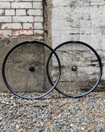Good Weather Aluminum Wheelset, 700c, Black Hub