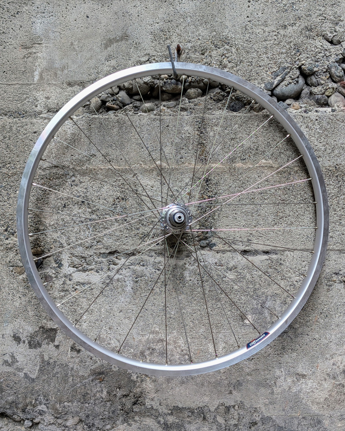 White Industries Rear Wheel, Velocity Cliffhanger 700c Rim, XD Driver