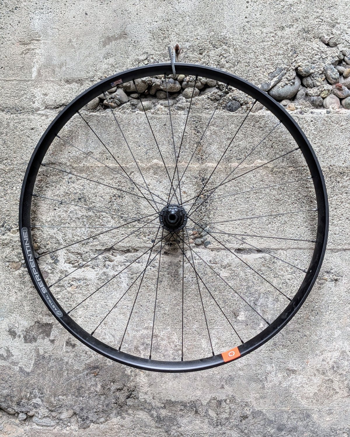 Astral Serpentine Rear Wheel, 700c, 622x32TC, XDR, Disc, Black