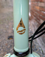 Mint Green Olallie Flat Bar Bicycle, Size Large, Shimano Cues 1x11