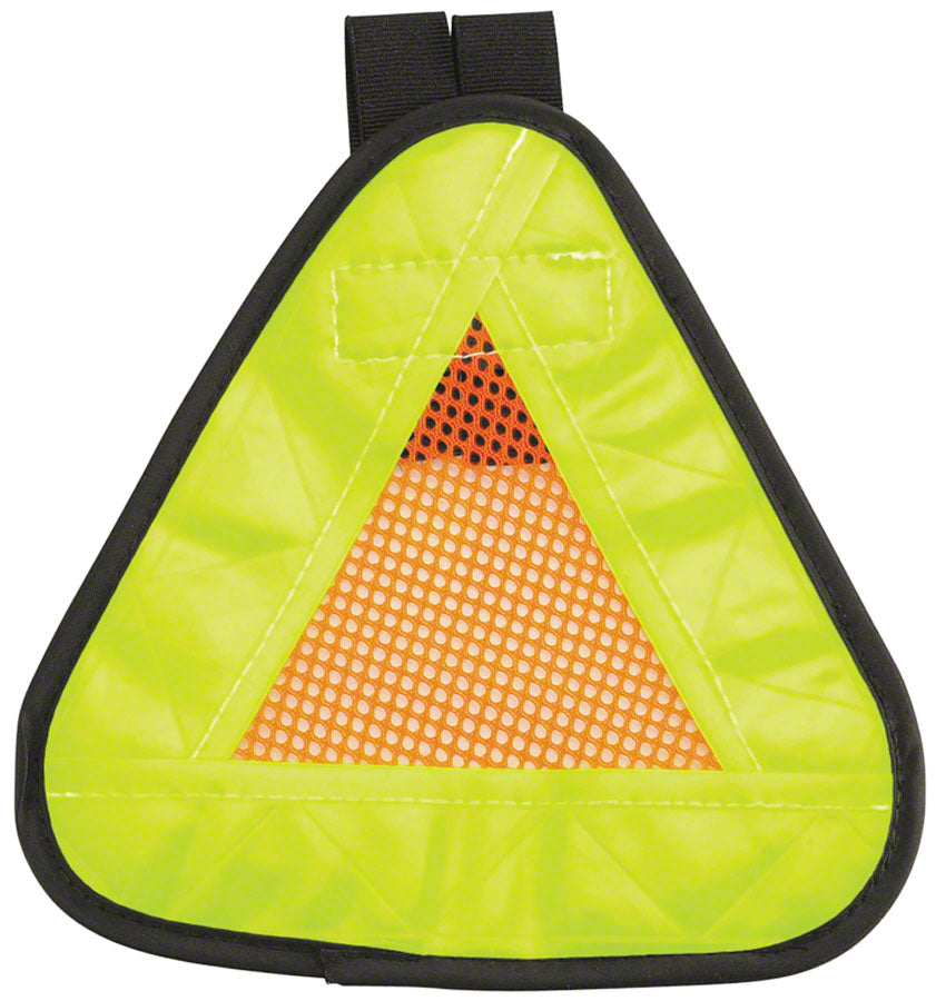 Aardvark Reflective Triangle Yield Symbol 7x7" With Velcro Strap